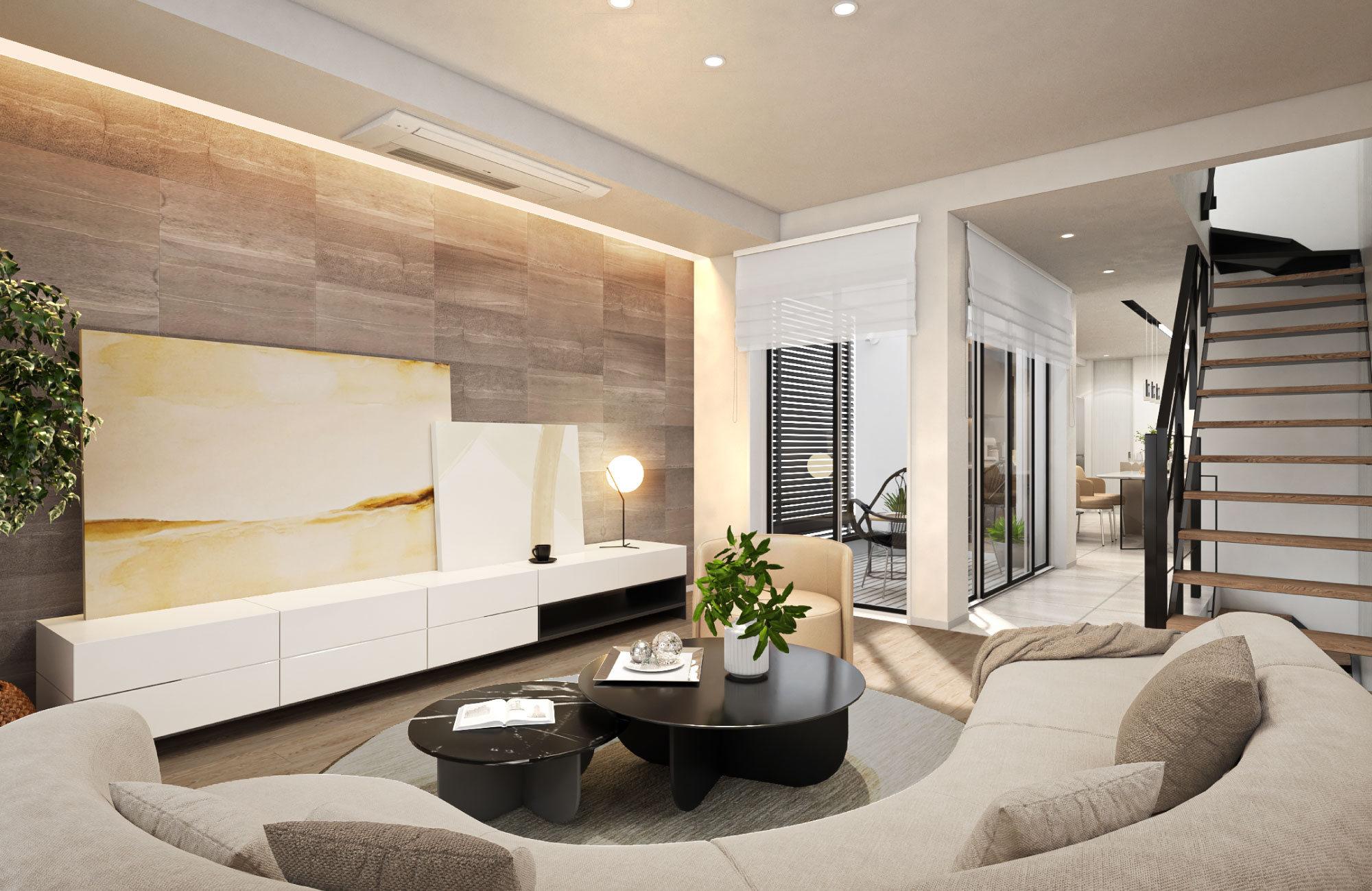 リビング完成予想図