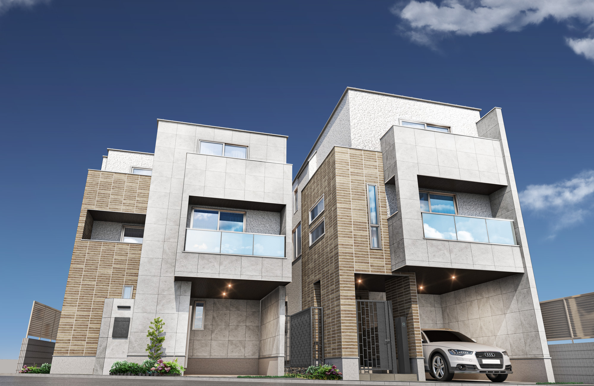 3・4号棟完成予想図