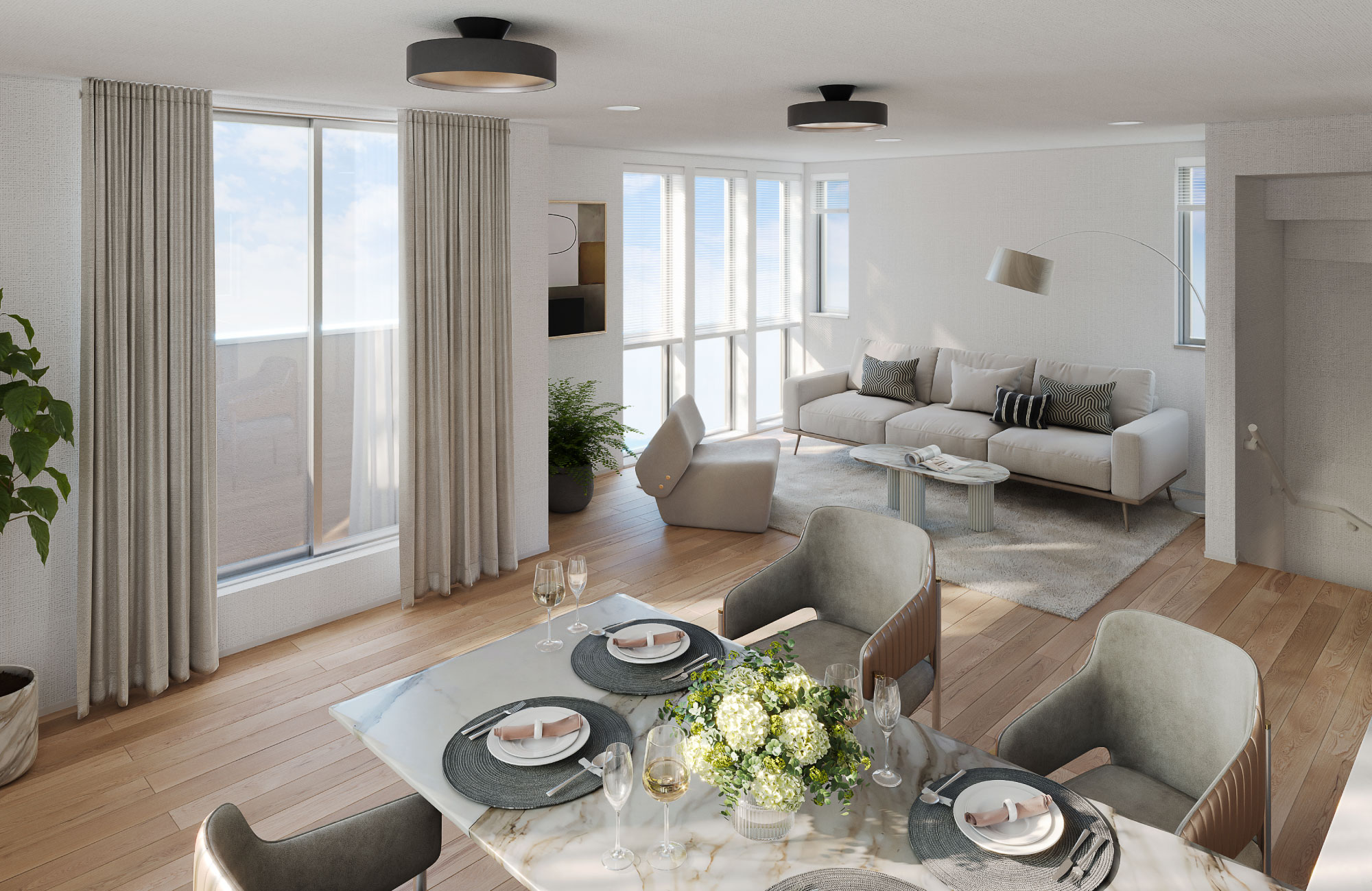 内観完成予想図