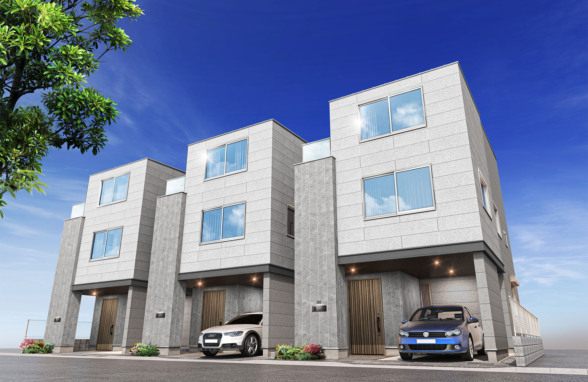 建物完成予想図