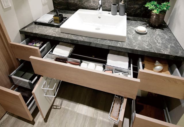 モリモトホーム 洗面化粧台収納